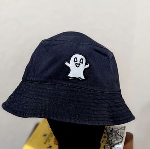 Halloween handmade,Glow-in-the-dark Happy Ghost Bucket Hat. Never worn.